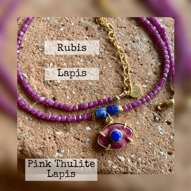 NAZAR PINK THULITE